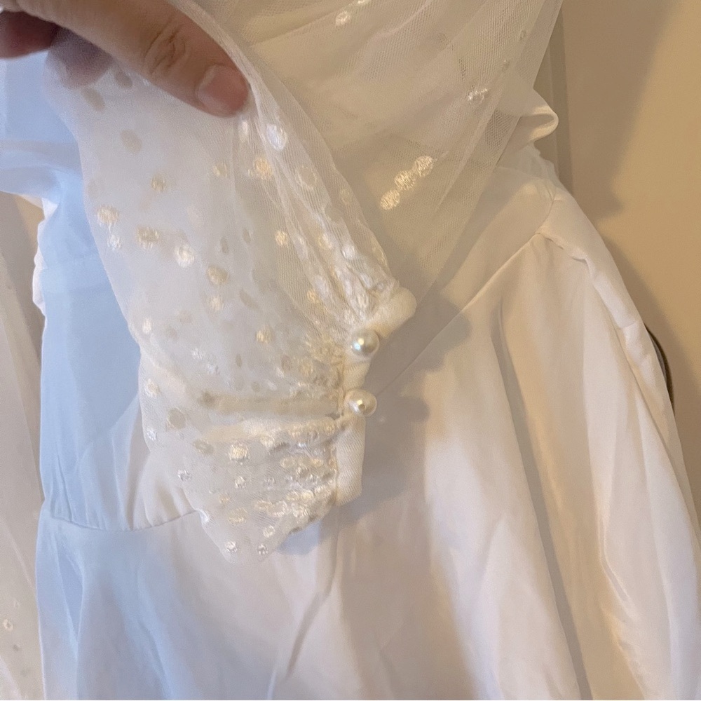 🤍✨ Robed With Love – “The Alanna” Bridal Robe- New with tags ✨🤍 - Picture 5 of 12
